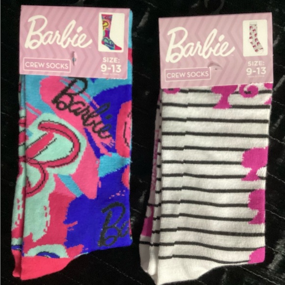 Barbie Accessories - Barbie Colorful Crew Socks Set 9-13